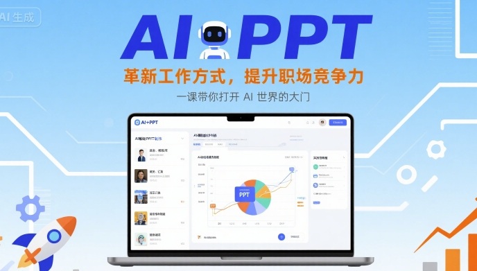 AI+PPT：革新工作方式，提升职场竞争力，一课带你打开 AI 世界的大门-小白项目网