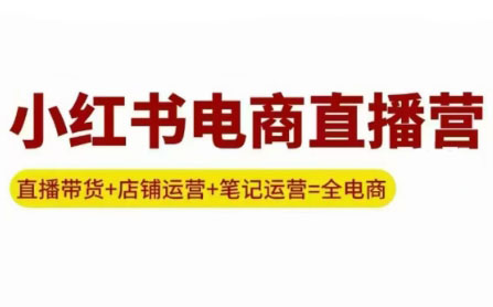 申铭老师·小红书电商直播营(更新)-小白项目网