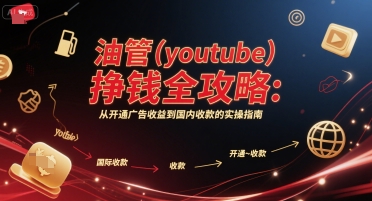 油管(youtube)挣钱全攻略：从开通广告收益到国内收款的实操指南(更新)-小白项目网