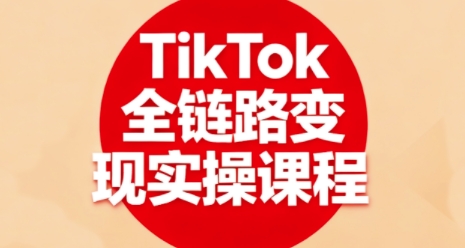 TikTok全链路变现实操课程，全方位助力学员掌握TK变现技能-小白项目网