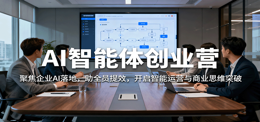 AI智能体创业营：聚焦企业AI落地，助全员提效，开启智能运营与商业思维突破-小白项目网